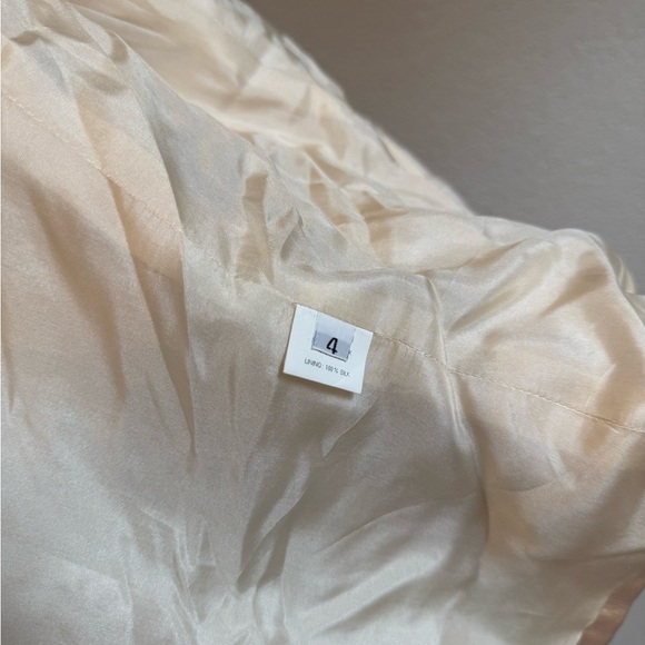 Oscar de la Renta Saks Fifth Avenue Cream Blazer - Picture 6 of 6